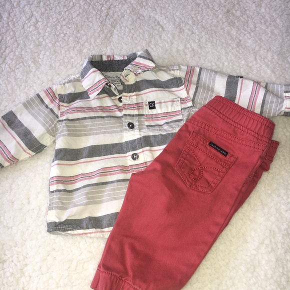 Calvin Klein Other - CK Baby Boy Outfit